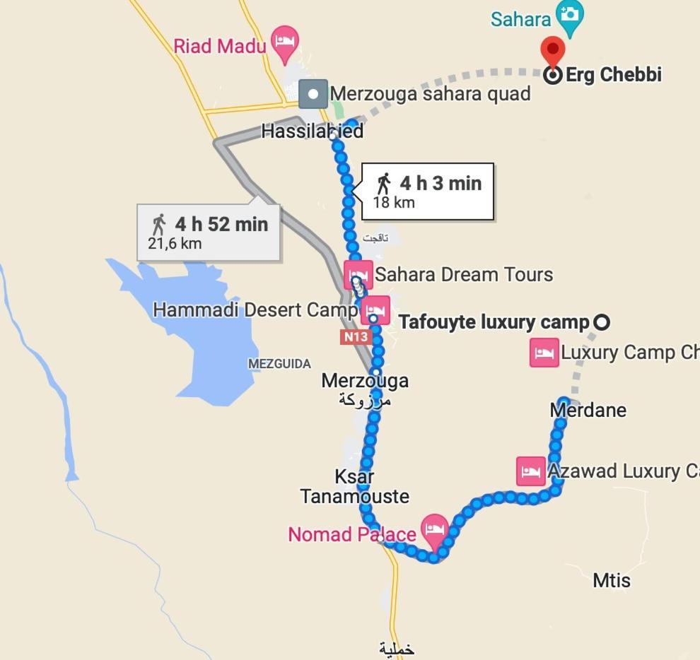 Tafouyte Luxury Camp Hotel Merzouga Luaran gambar